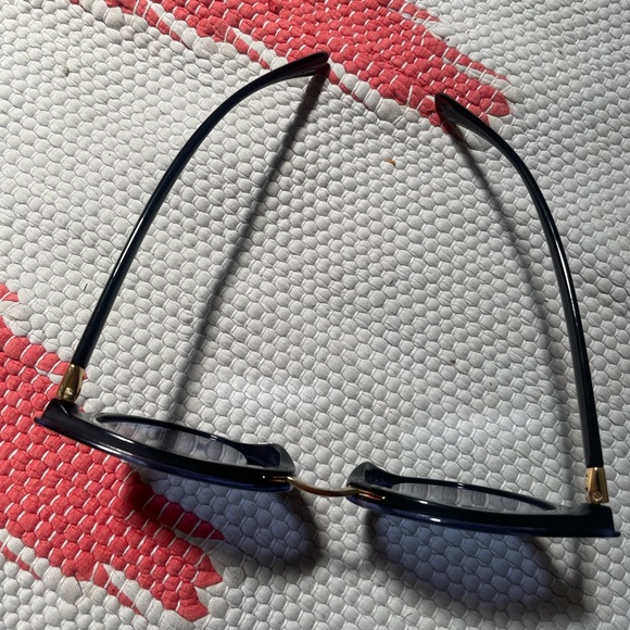 Dolce & Gabbana Sunglasses- Navy Blue & Gold - Picture 4 of 11